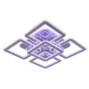 Светодиодная люстра 8041/4+1 CHR