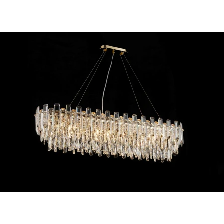 NW076-L1200*W300*H290 OVAL H GOLD (1) Люстра (в 2-х коробках) NW 