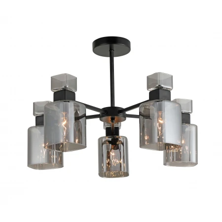 07458/5 BLACK (1) Люстра RL # 