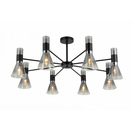 25-321310/8 BLACK (1) Люстра (RL) 