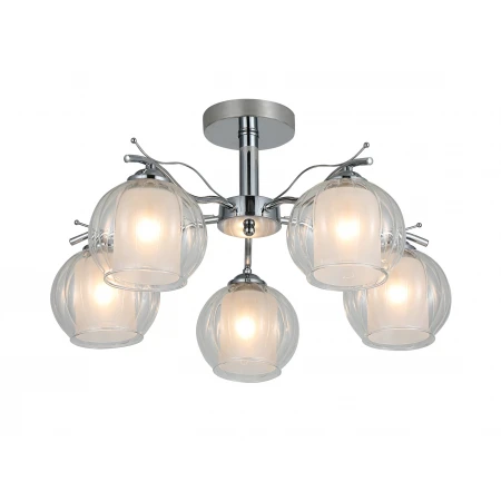 07677/5 CHROME (1) Люстра RL 