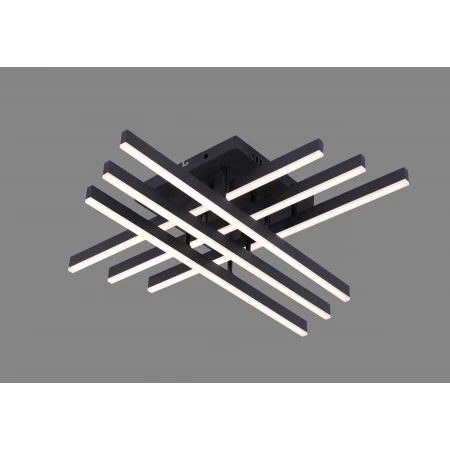 L057/3+3 BK (1) Люстра MN 