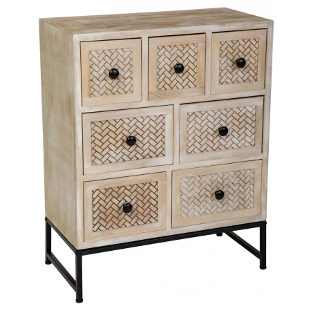 Комод HX16 коричневый состаренный
