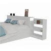 Кровать Доминика с ящиками белый