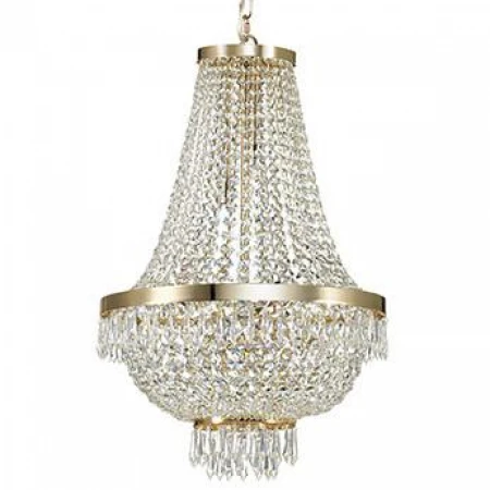 Хрустальная люстра Ideal Lux CAESAR SP9 ORO CAESAR
