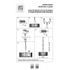 Подвесная люстра Lightstar Agave 712064