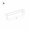 Трековый светодиодный светильник Arlight Mag-Flat-25-L800-24W Day4000 034212 Трековый светодиодный светильник Arlight Mag-Flat-25-L800-24W Day4000 034212
