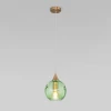 Подвесной светильник Eurosvet Lotus 50221/1 зеленый Подвесной светильник Eurosvet Lotus 50221/1 зеленый