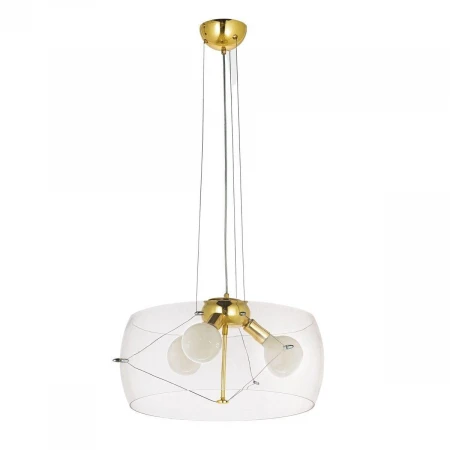 Подвесная люстра Lumina Deco Globo LDP 6018-500 PR+F.GD