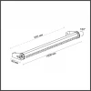 Уличный настенный светодиодный светильник Odeon Light Nature Graze 7040/10WL