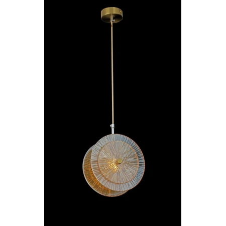Люстра подвесная Alfa Light F4024-50 200x380mm AB COLOR led