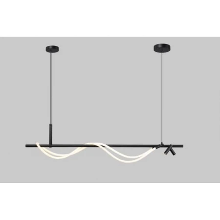 Люстра подвесная Alfa Light F3024-25 BLACK