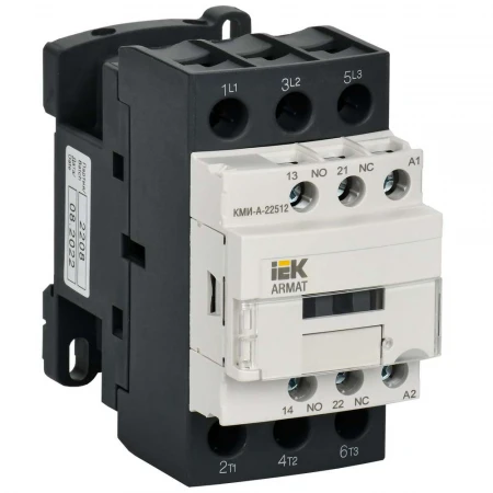 ARMAT Контактор КМИ-А-22512 LC1D 25А 36В/АС3 1NO/1NC IEK AR-ACC-21-025-036-11