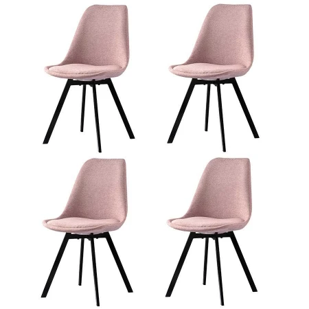 Комплект стульев Bergenson Bjorn Paal x4 BZPRL-CST-VLR-RS_set4