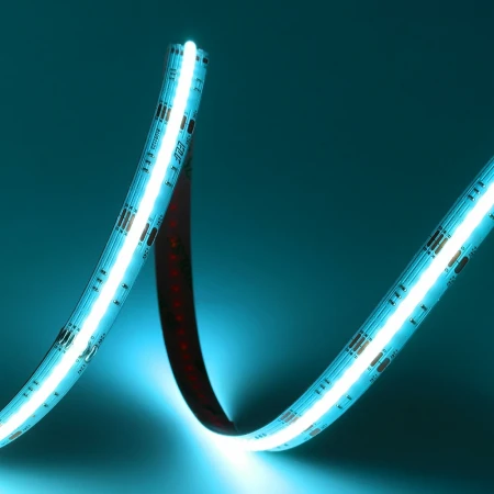 Лента светодиодная ELFLED 840COB диодов, 24В, 5м, ширина 12мм, RGBW ELFLED-840COB-12-RGBW-24