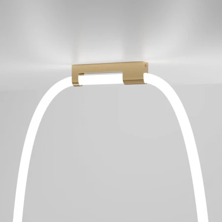 Накладные крепления для круглого гибкого неона Full light латунь Elektrostandard a070764