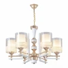 Подвесная люстра Arte Milano Florentia-6087 306087/6 Wh/Gd