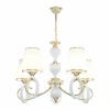 Подвесная люстра Arte Milano Florentia-2387 302387/5 Wh/Gd