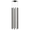 L8T747437 Люстра TUBO LED 40W 2400LM 25G ЧЕРНЫЙ 3000K