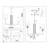 Подвесная люстра Ambrella Light High Light Modern LH56213