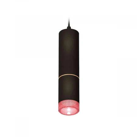 Комплект подвесного светильника Ambrella light Techno Spot XP6313030 SBK/PI черный песок/розовый (A2302, C6343, A2063, C6313, N6152)