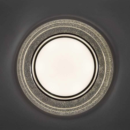 Светильник General GCL-GX53-H38 Круг 3-х уровневый Серебряный Блеск