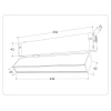 Трековый светодиодный светильник Ambrella Light Track System Magnetic 220V GL1321