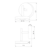 Уличный настенный светодиодный светильник Elektrostandard Verano 35185/D a068590