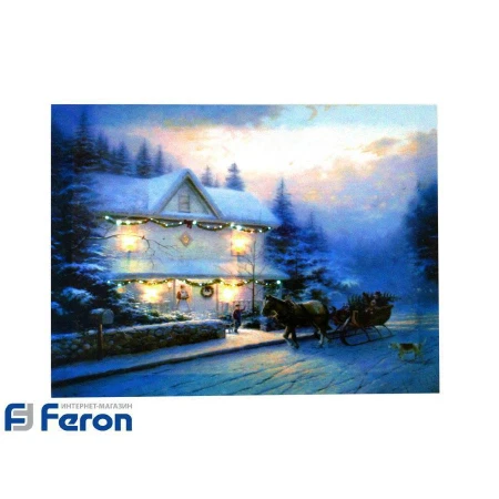 Световая картина "канун рождества", lt119