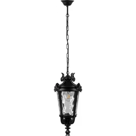 Светильник садово-парковый Feron PL4005 круглый на цепочке 60W 230V E27, черный