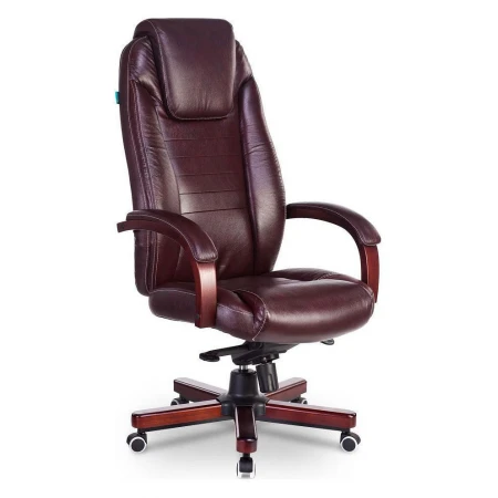 Кресло для руководителя T-9923WALNUT/BROWN