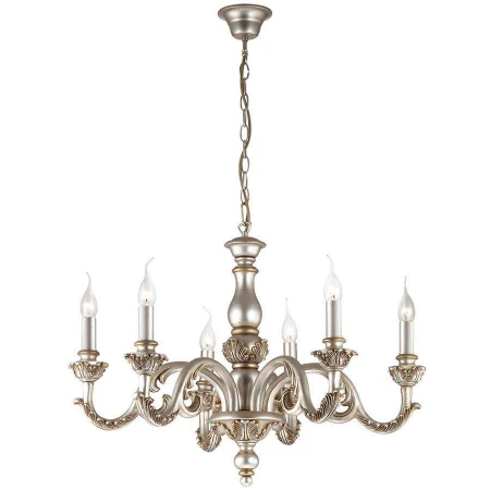 Люстра Ideal Lux GIGLIO SP6 ARGENTO GIGLIO