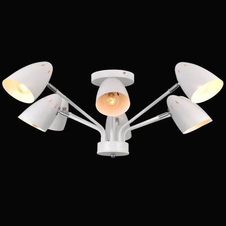 Люстра Natali Kovaltseva 75085/8C WHITE Parteno