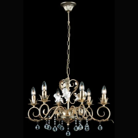 Люстра Natali Kovaltseva Jennifer 10437/6C ANTIQUE, CLEAR Jennifer