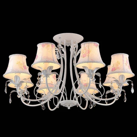 Люстра Natali Kovaltseva 75000-8C WHITE COMO