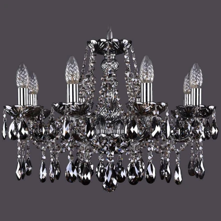 Хрустальная люстра Bohemia Ivele Crystal 1413/8/200/Ni/M781