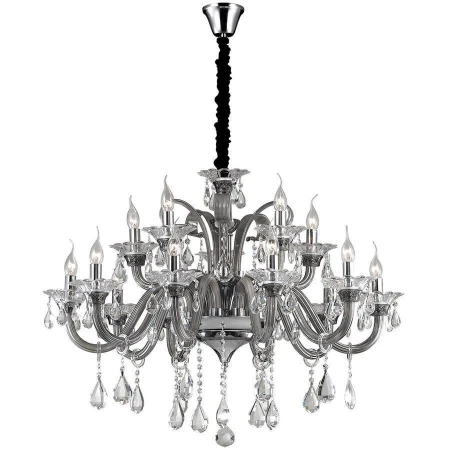 Хрустальная люстра Ideal Lux COLOSSAL SP15 GRIGIO COLOSSAL