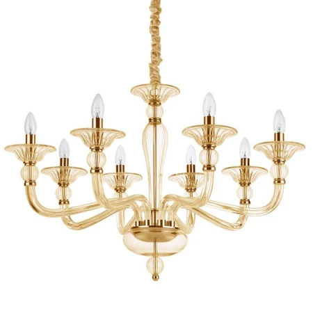Люстра Ideal Lux DANIELI SP8 AMBRA