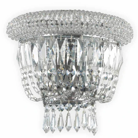 Хрустальное бра Ideal Lux DUBAI AP2 CROMO