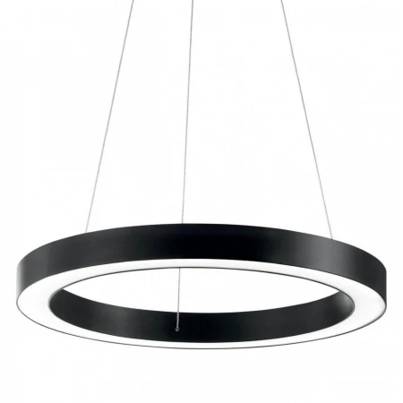 Подвесной светодиодный светильник Ideal Lux Oracle D50 Round Nero