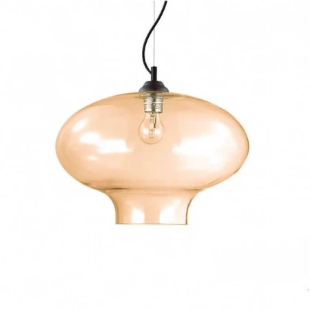 Подвесной светильник Ideal Lux Bistro SP1 Round Ambra