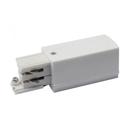 Ввод питания для шинопровода правый (09735) Uniel UBX-A01 White