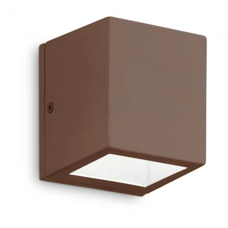 Уличный настенный светильник Ideal Lux Twin AP1 Small Coffee