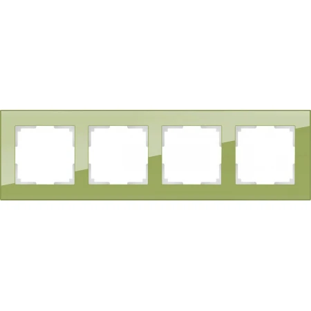 Рамка Werkel Favorit на 4 поста фисташковый WL01-Frame-04 4690389098666